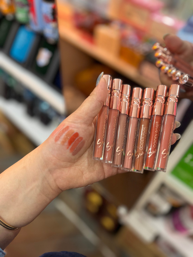 رژ لب گلدن رز۶ رنگ | Golden Rose Lipstick با ماندگاری بالا